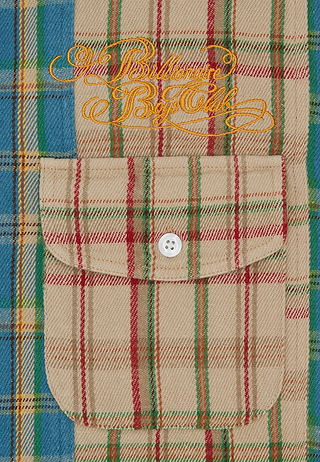 BBC Panelled Check Shirt Multi