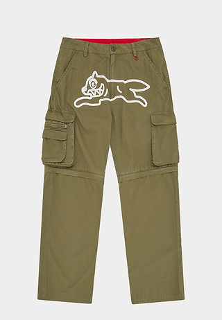 BBC Running Dog Zip-Off Cargo Pant Khaki