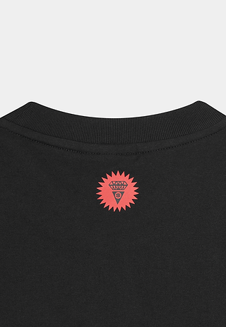 BBC Puff Print Icecream T-Shirt Black