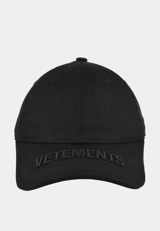 Vetements My Name Is Vetements Cap Blackout