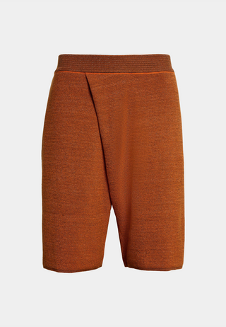 BIANCA SAUNDERS Fold Over Short - Orange