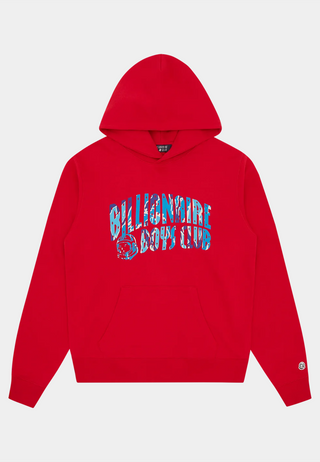 Bbc Camo Arch Logo Popover Hood Red