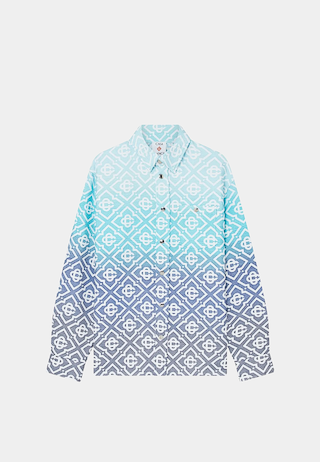 Casablanca  Monogram Shacket Monogram Gradient