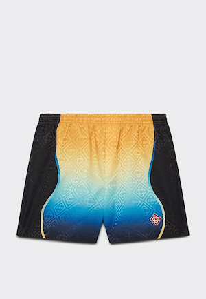 Casablanca Printed Jacquard Swim Shorts Multicolour