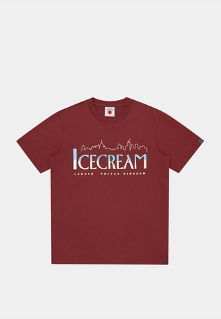 Bbc Cityscape T-Shirt Red