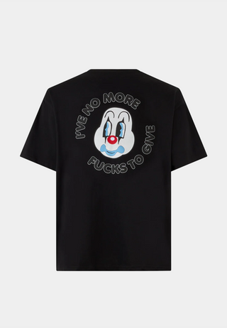 Gcds Clown Oversize T-Shirt Black