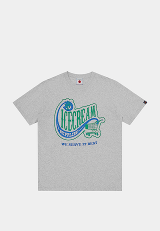 Bbc Convenience Store T-Shirt Heather Grey