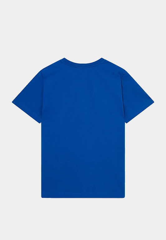 CASABLANCA Drapeau De Collombes Printed T-Shirt - Blue