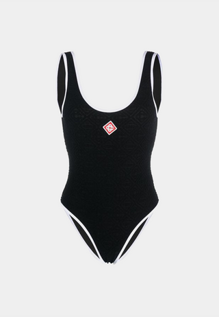 CASABLANCA One Piece Swimsuit - Black