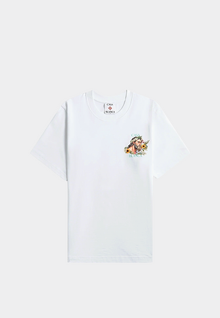 Casablanca Celebration Du Sport Printed T-Shirt White