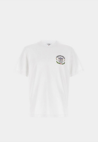 Casablanca Le Temple Du Sport Printed T-Shirt White