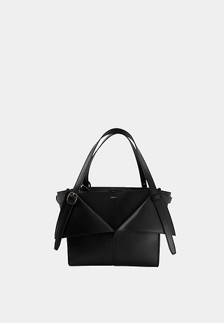 Coperni Mini Belt Cabas Bag Black
