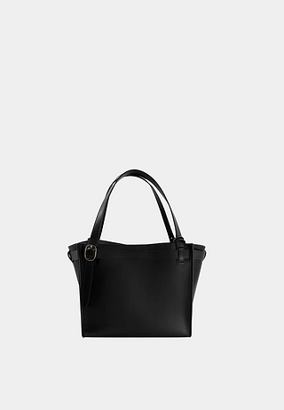 Coperni Mini Belt Cabas Bag Black