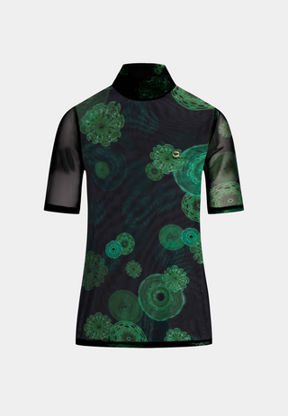 Coperni Cymatics High Neck Fitted

Top Black Green