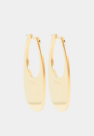 Coperni Large Swipe Earring Gold