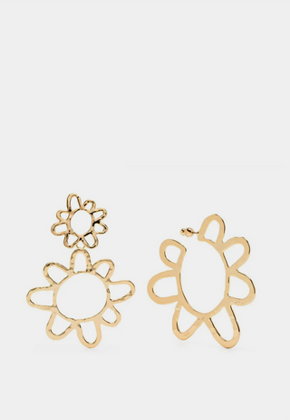 Cult Gaia Morgan Earring Shiny Brass