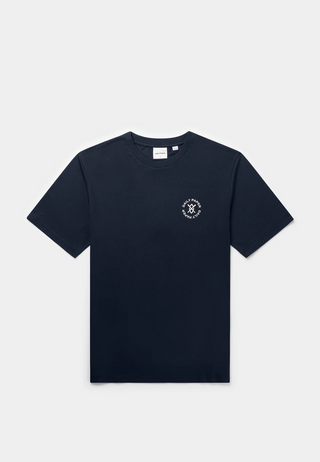 DAILY PAPER Circle Ss T­Shirt - Blue