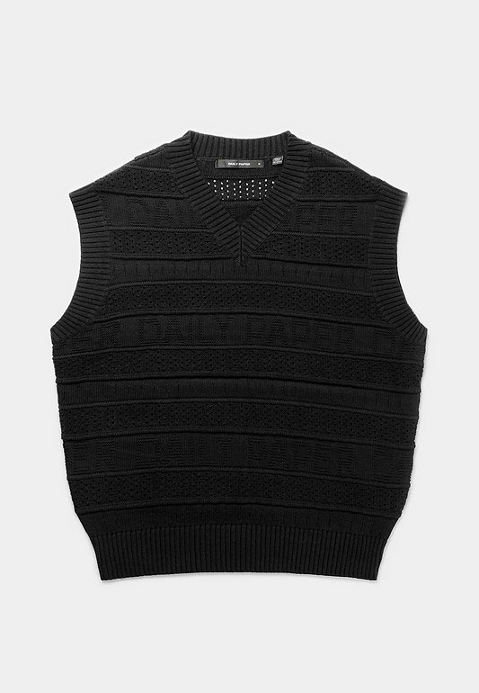DAILY PAPER Rashidi Spencer Vest - Black