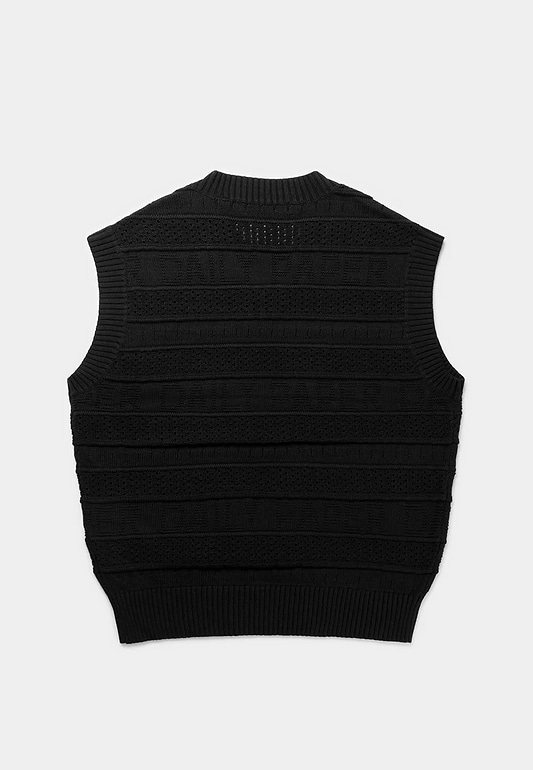 DAILY PAPER Rashidi Spencer Vest - Black