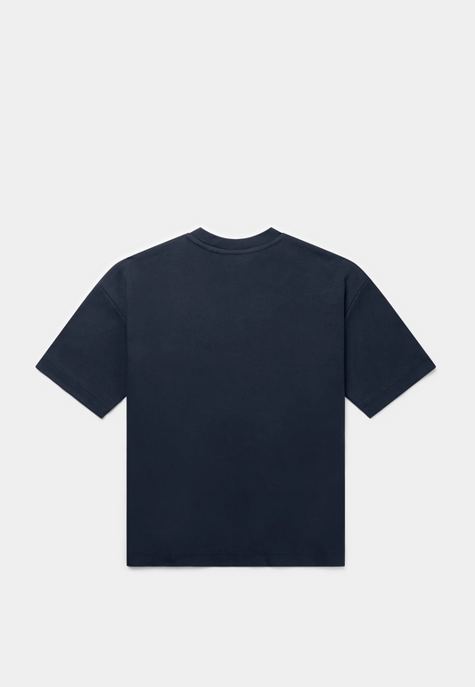 DAILY PAPER Rosie Ss T­Shirt - Navy