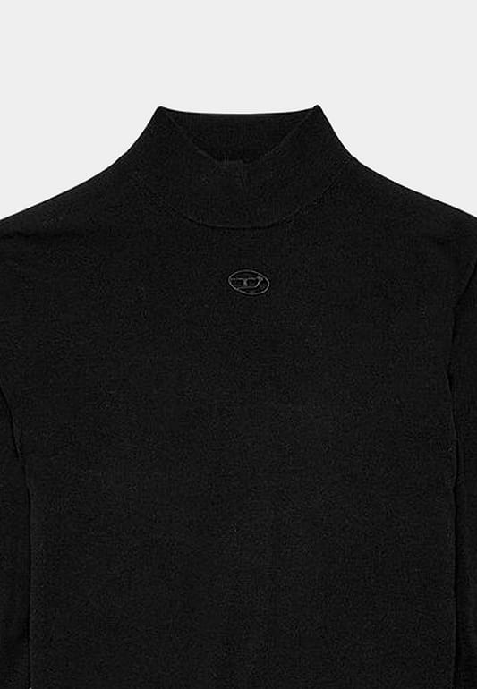 DIESEL K-Gil Maglia L/S Knitwear Black