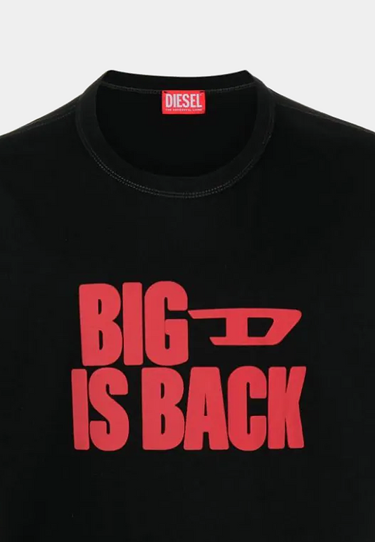 DIESEL T-Boxt-Back Maglietta T-Shirt Black