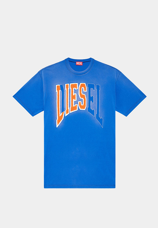 DIESEL T-Wash-N Maglietta T-Shirt Blue