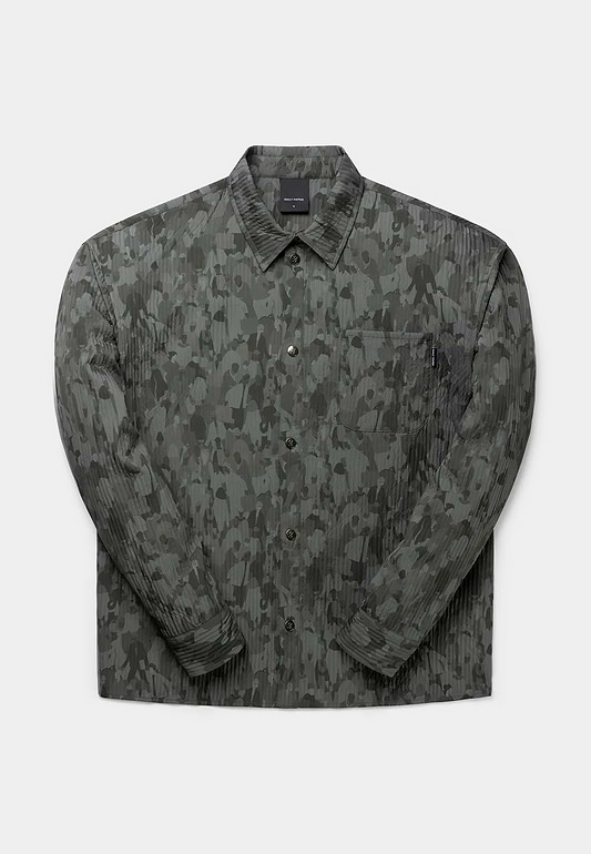 Daily Paper Adetola Community Relaxed Ls Shirt Chimera - Green