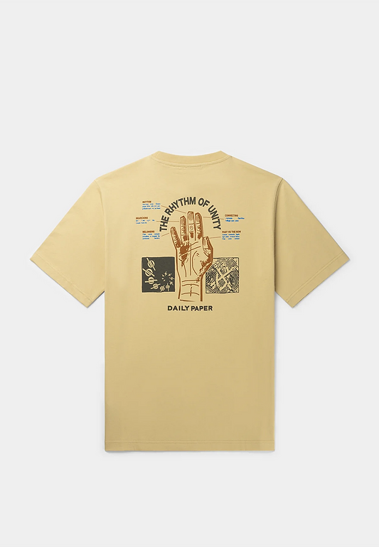 Daily Paper Identity Ss T-Shirt Taos Beige