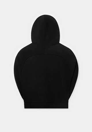 Daily Paper Njeri Oversized Zipper Hoodie Black