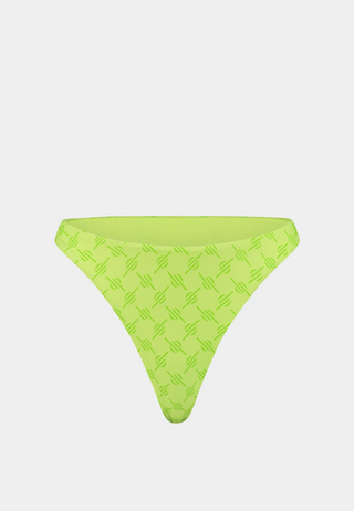 Daily Paper Zazi Monogram Bikini Bottom Daiquiri Green