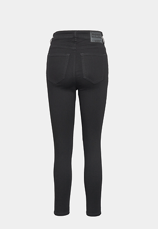 Diesel 1984 Slandy-High L.30 Trousers Black