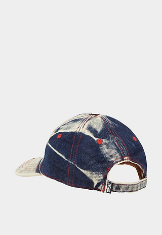 Diesel C-Seymon Hat Washed Blue