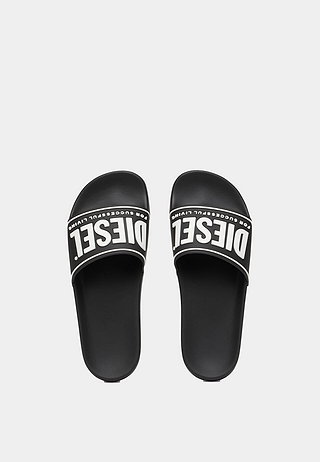 Diesel Sa-Mayemi Cc Sandals Black/White