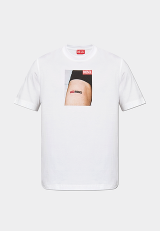 Diesel T-Adjust-K19 T-Shirt White