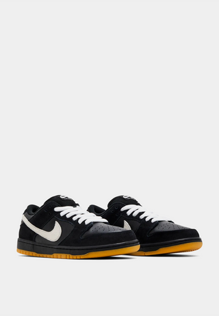 Nike Sb Dunk Low Pro Black/ White- Black