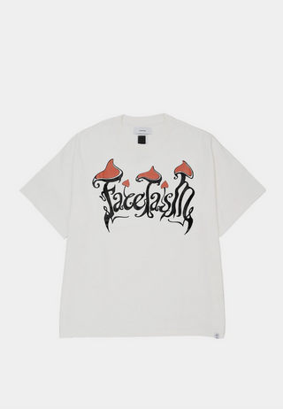 Facetasm Mushroom Tee White