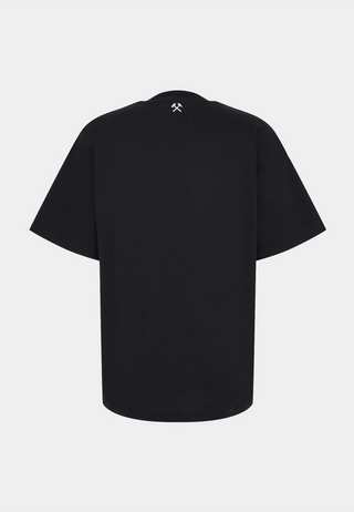 GMBH T-Shirt With Logo Print - Black