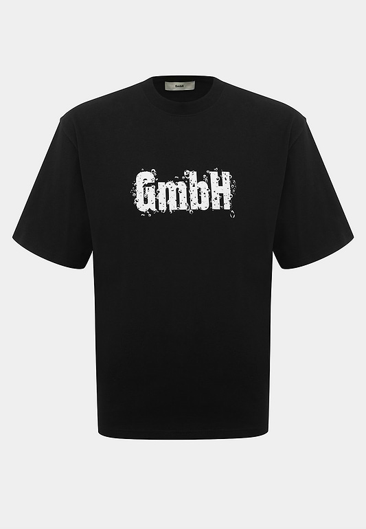 Gmbh Birk Logo Screen Printed T-Shirt Black