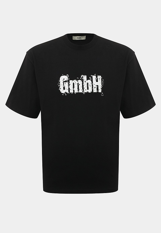 Gmbh Birk Logo Screen Printed T-Shirt Black