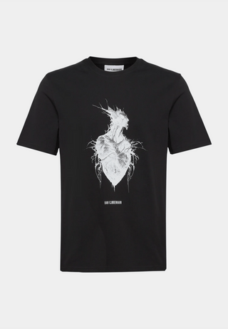 Han Kjobenhavn Heart Monster Regular Tee S/S Black