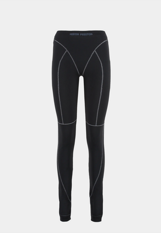 HERON PRESTON Active Leggings Logo - Black/White