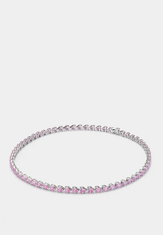 Hatton Labs Heart Tennis Chain Pink