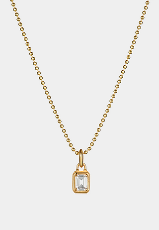 Hatton Labs Solitaire Pendant Gold