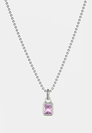 Hatton Labs Solitaire Pendant Pink