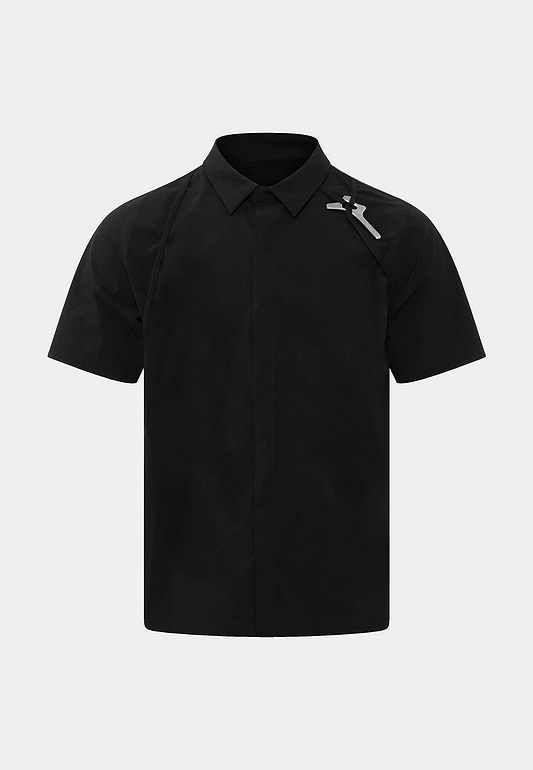 Heliot Emil Purulence Technical Shirt Black