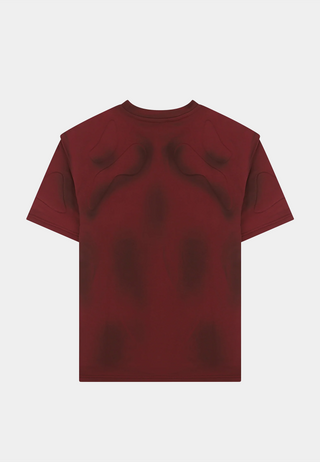 Heliot Emil Monotic Compression T-Shirt Blood Red