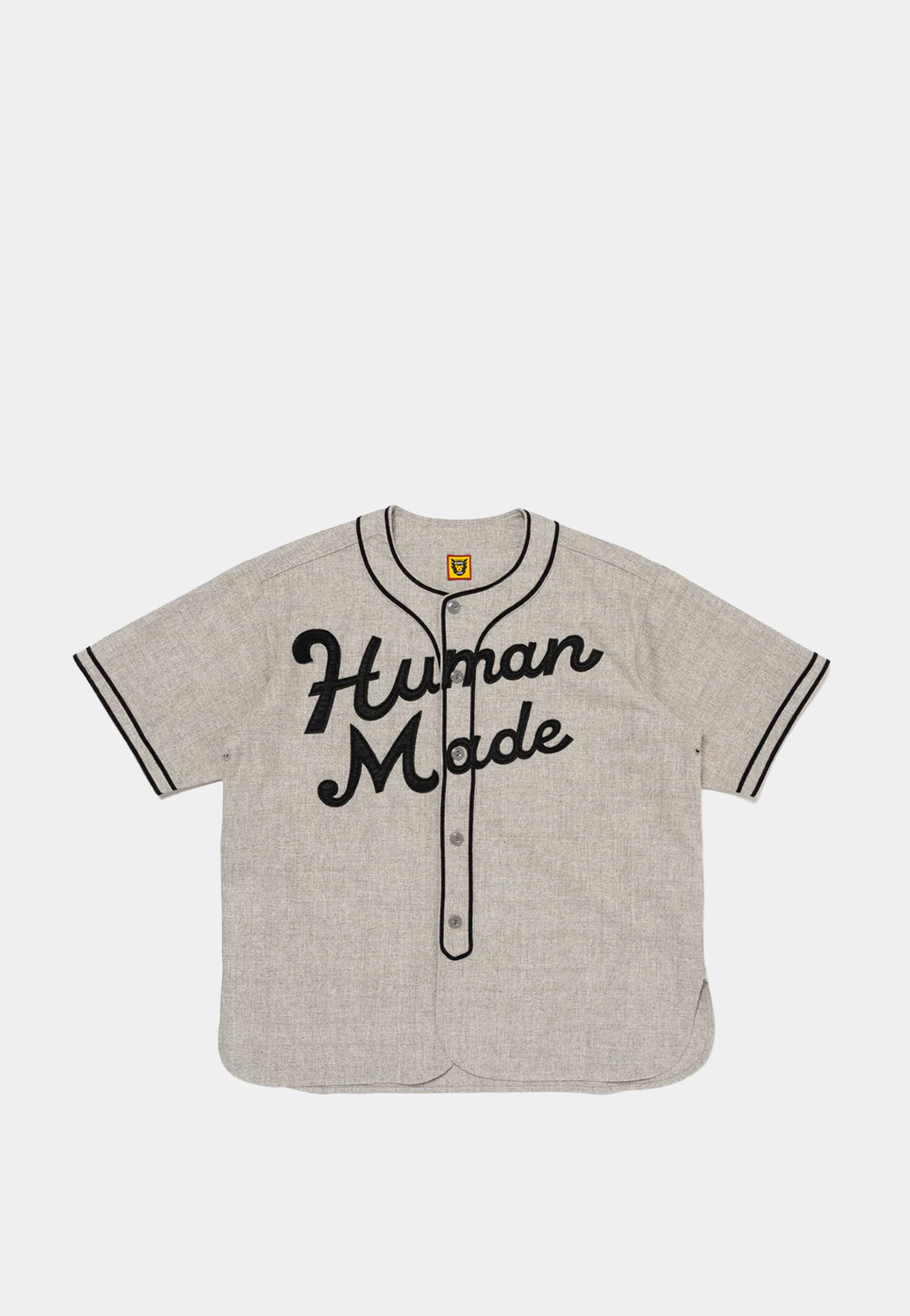 Human Made Baseball Shirt Gray