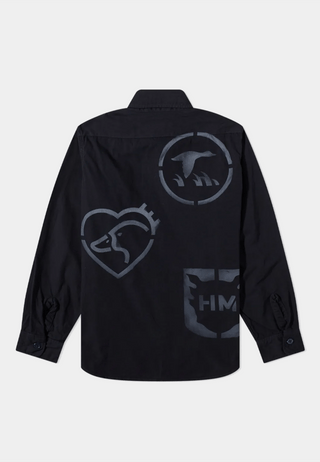 Human Made Boy Scout Shirt Navy Human Made Boy Scout Shirt Navy