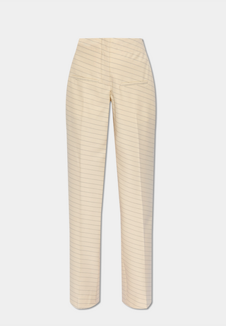 Jw Anderson Straight Leg Trousers Cream